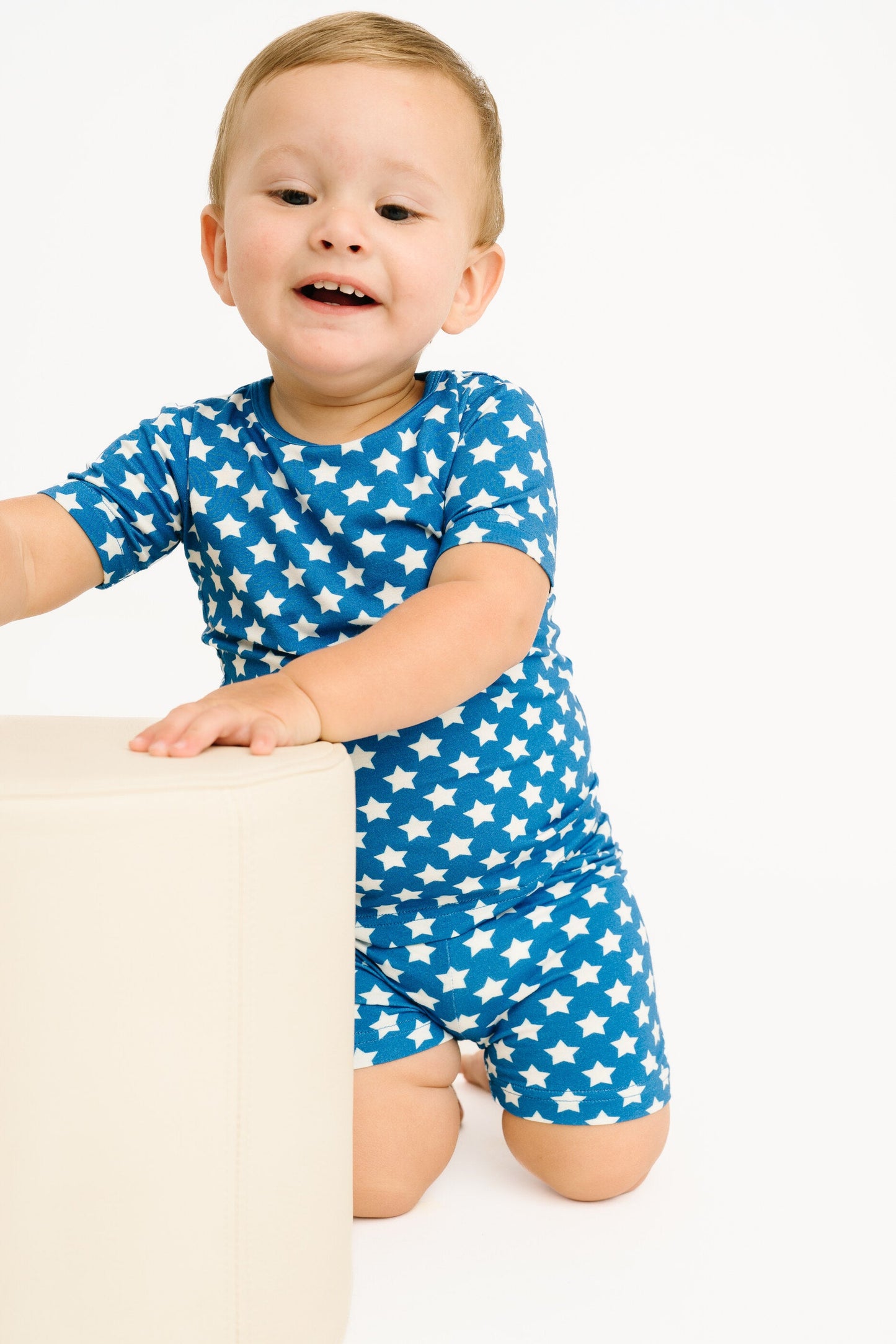 Retro Stars Bamboo Shorts Set