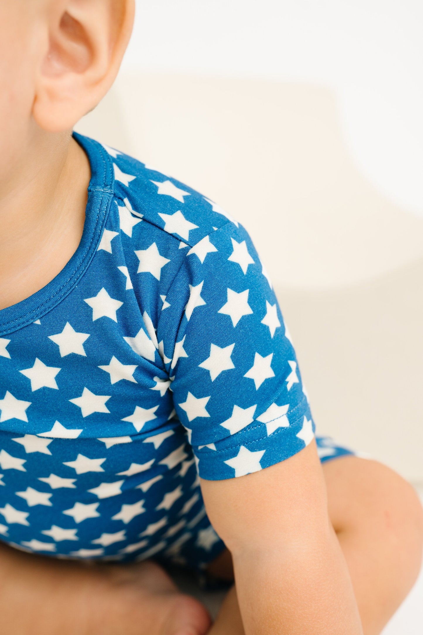 Retro Stars Bamboo Shorts Set