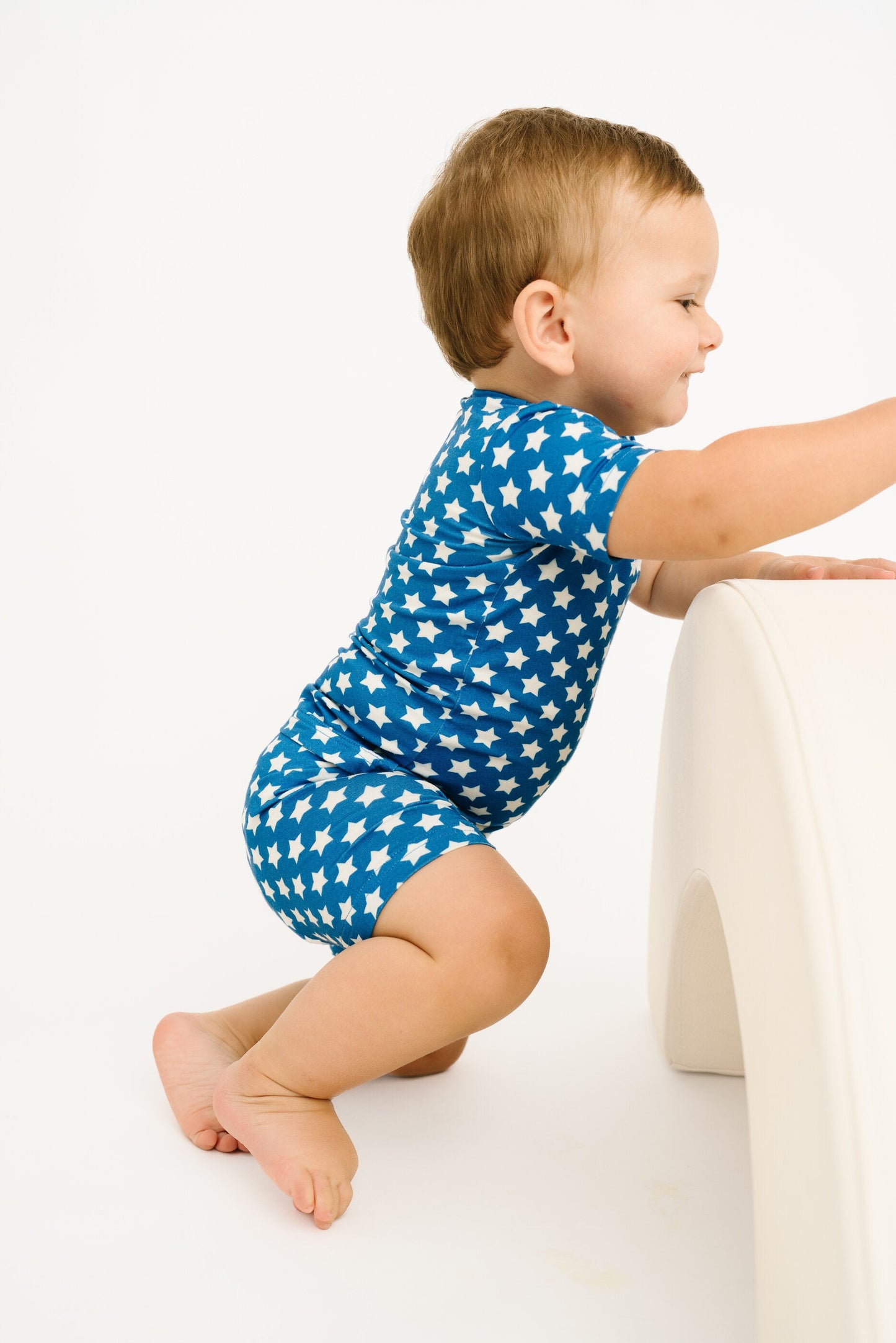 Retro Stars Bamboo Shorts Set