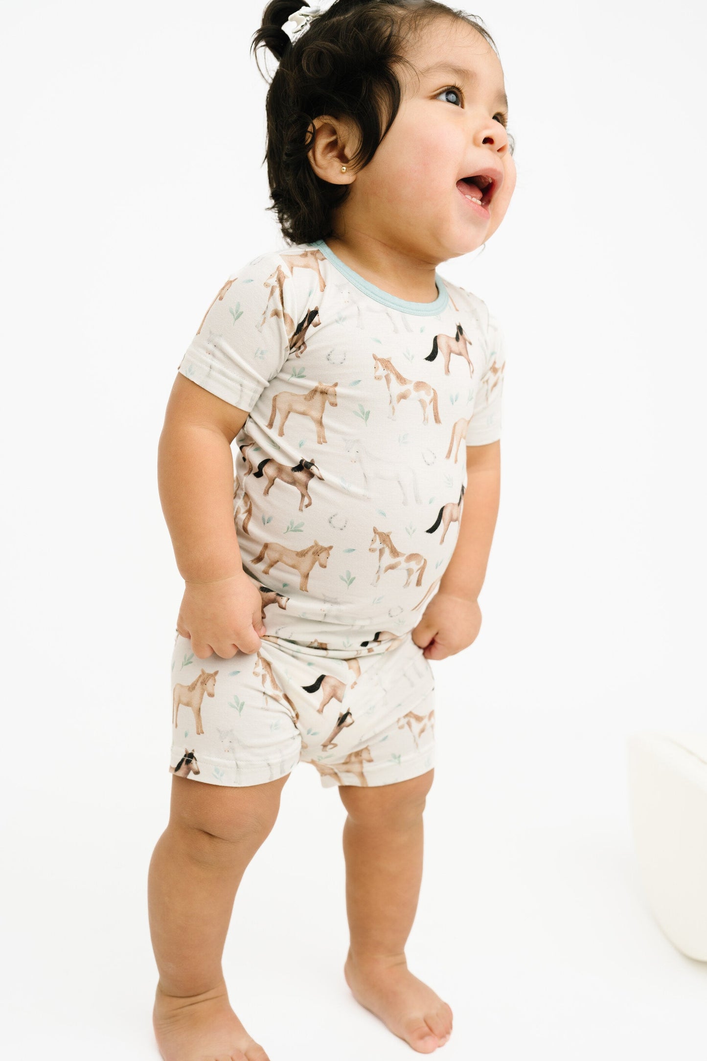 Prairie Gallop Bamboo Shorts Set