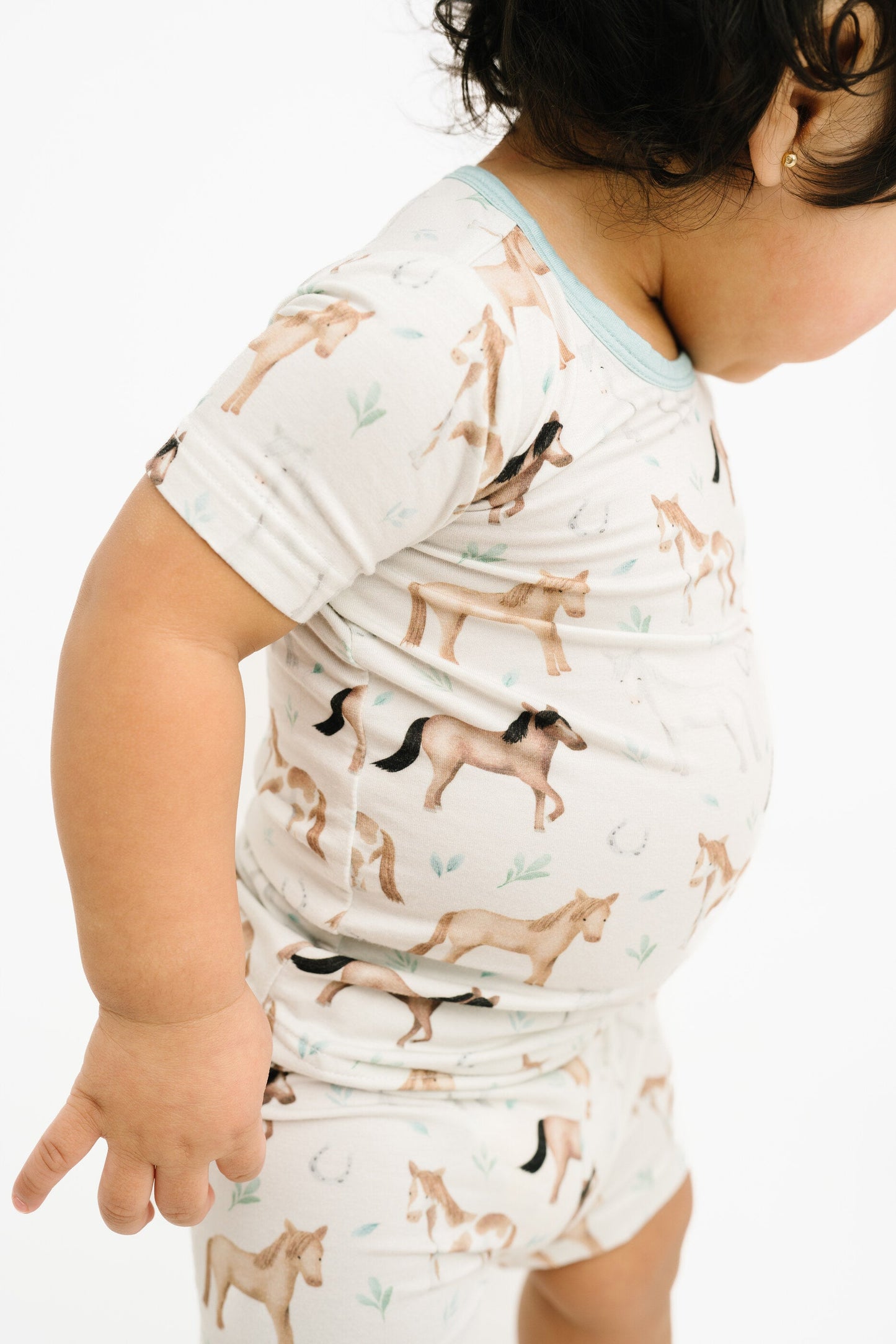 Prairie Gallop Bamboo Shorts Set