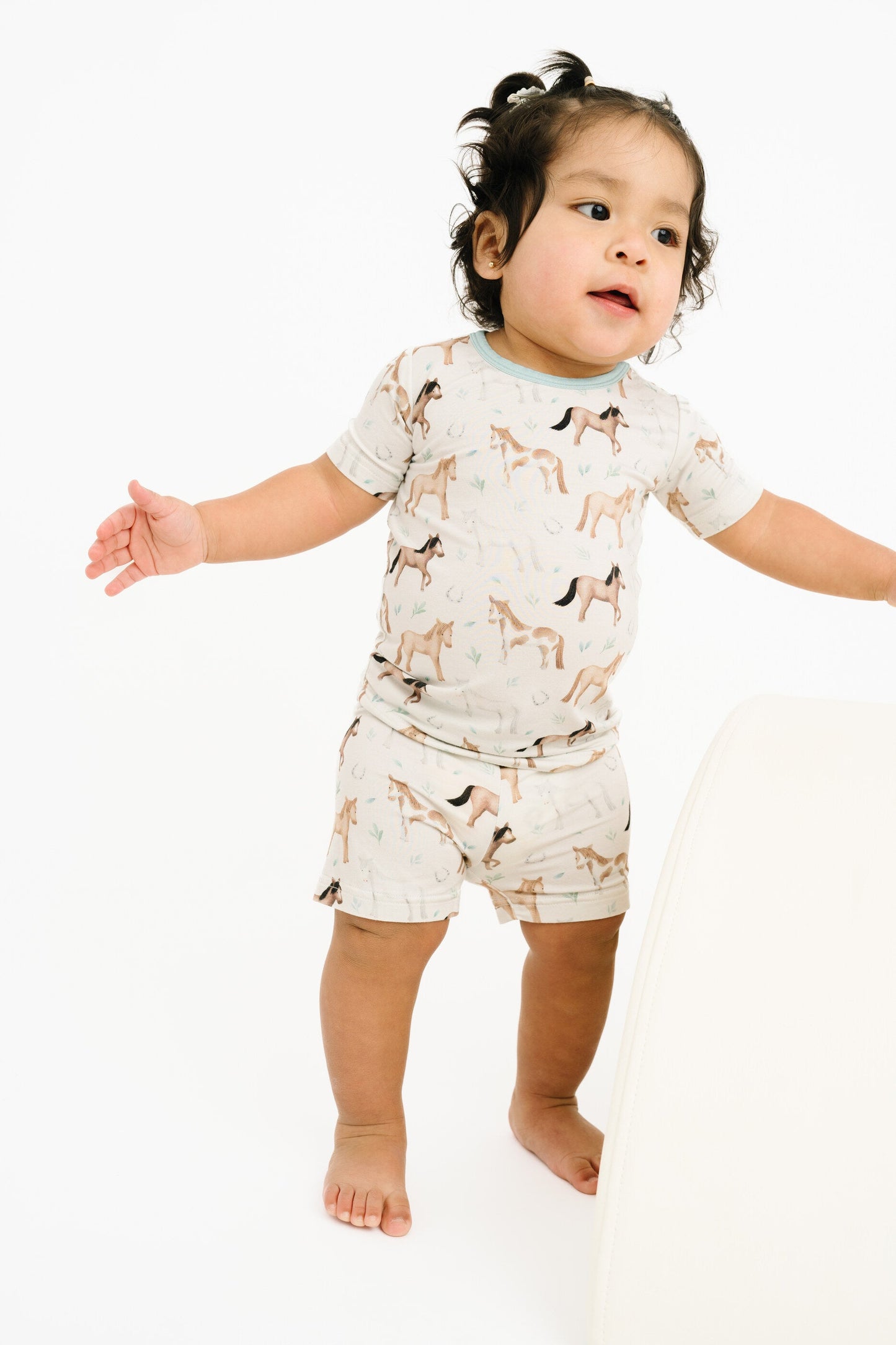 Prairie Gallop Bamboo Shorts Set