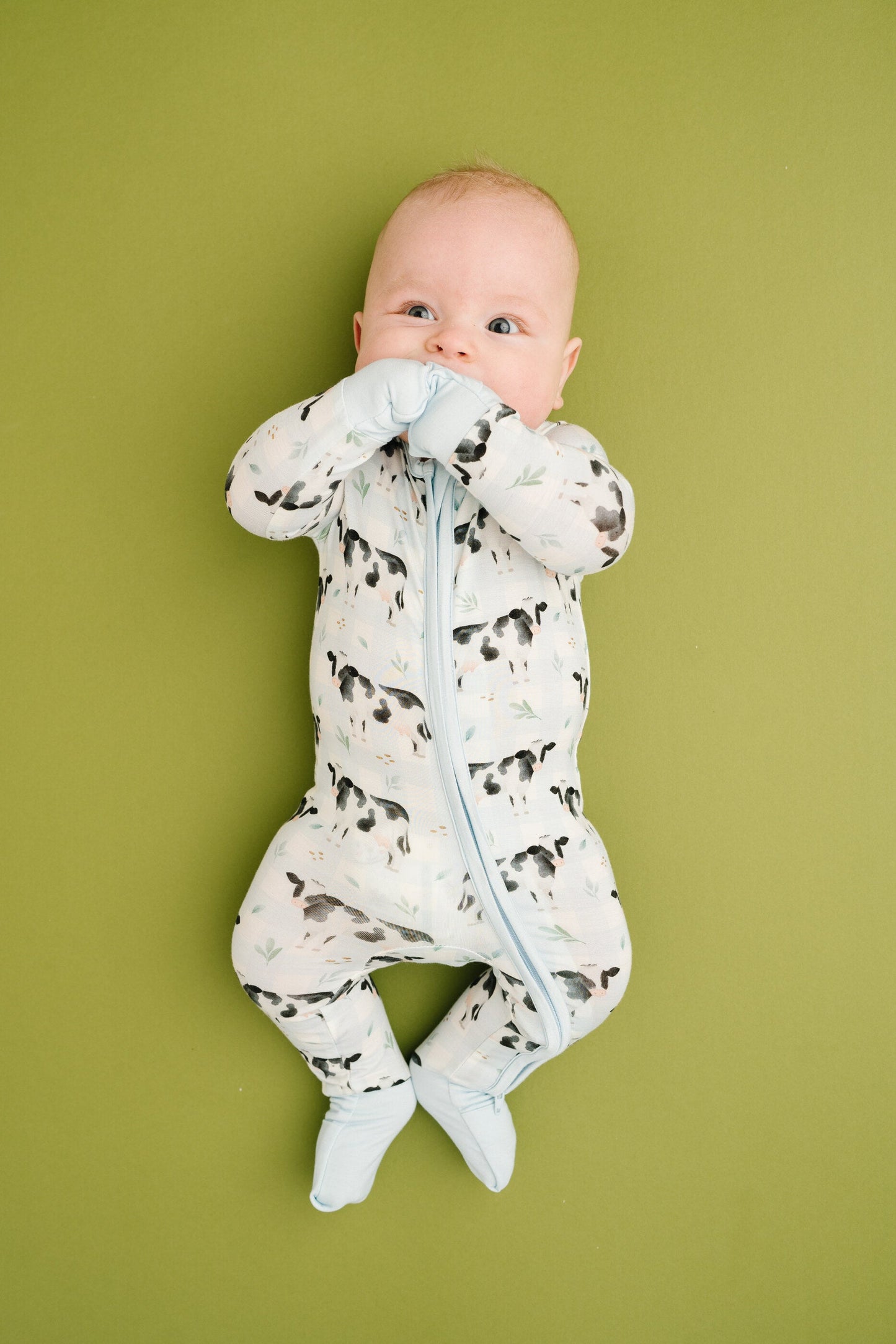 Dairy Cow Bamboo Sleeper