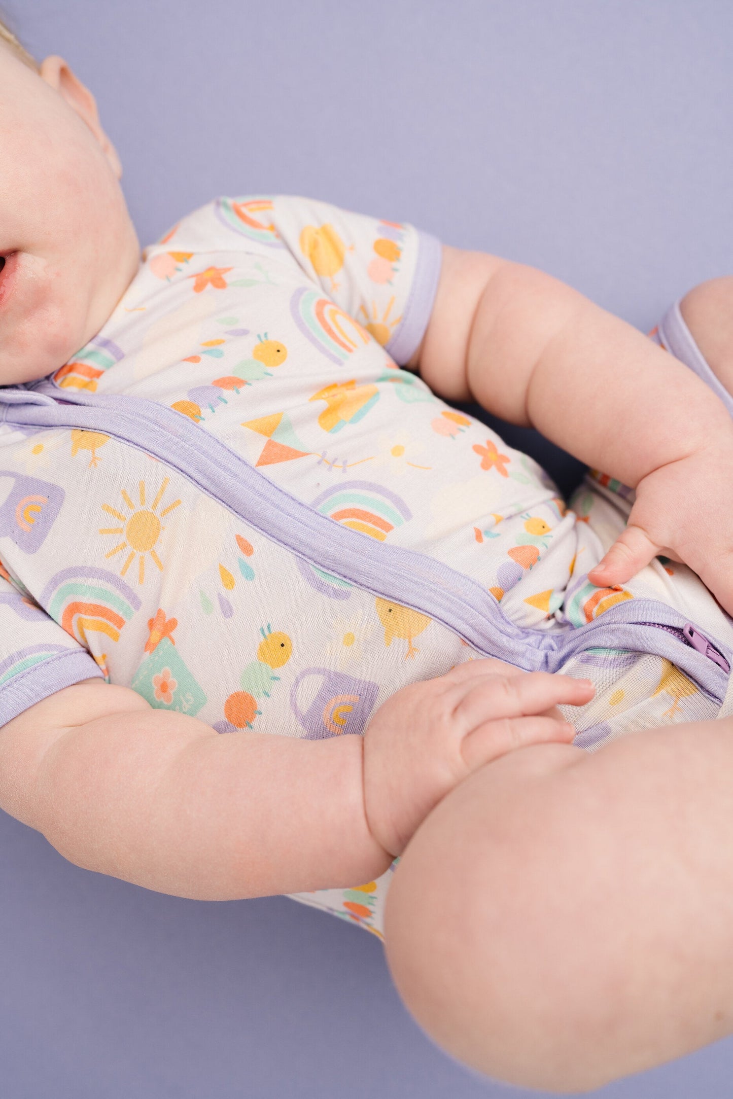 Spring Vibes Bamboo Short Romper