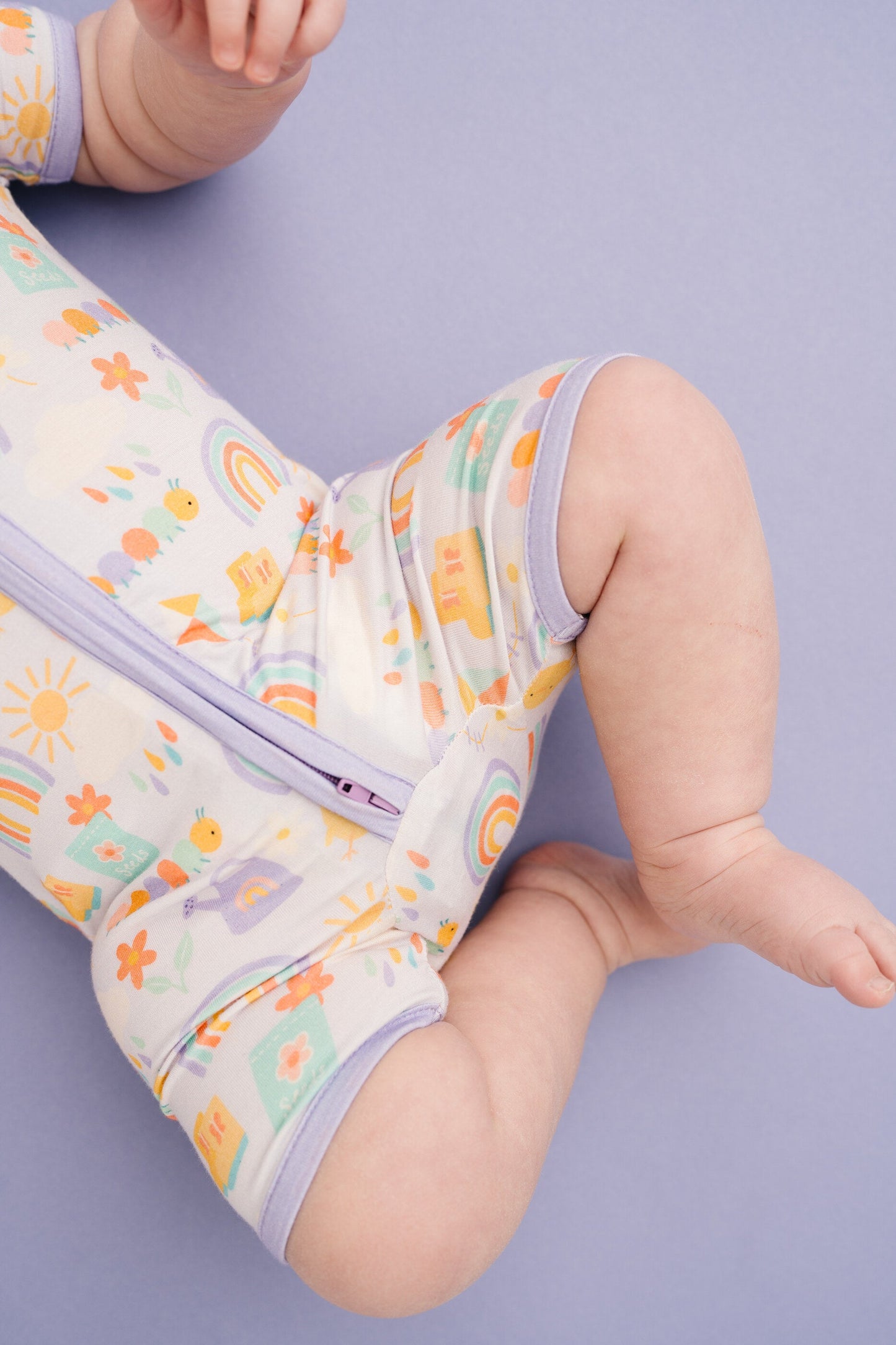 Spring Vibes Bamboo Short Romper