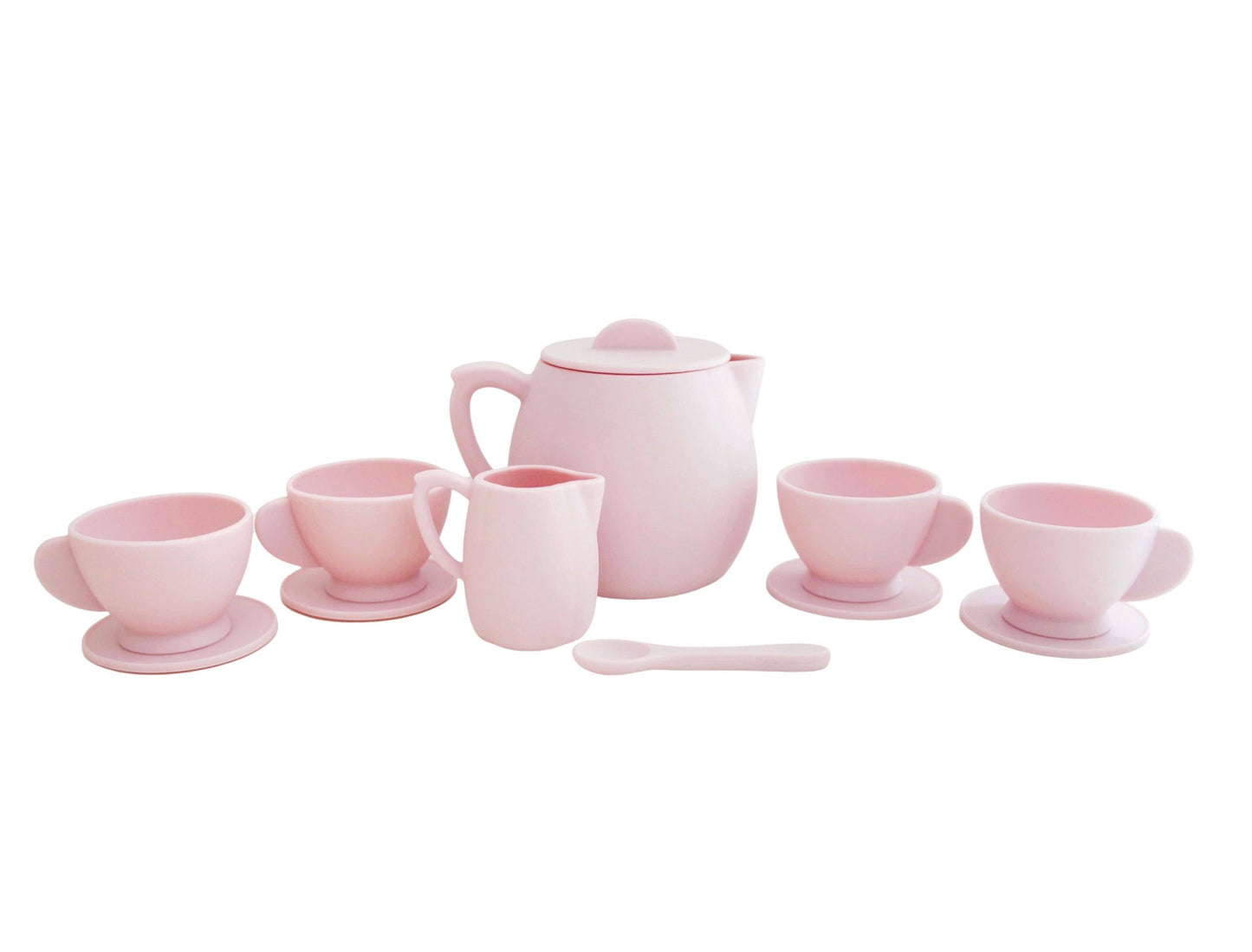 Primrose Pink Silicone Tea Play Set