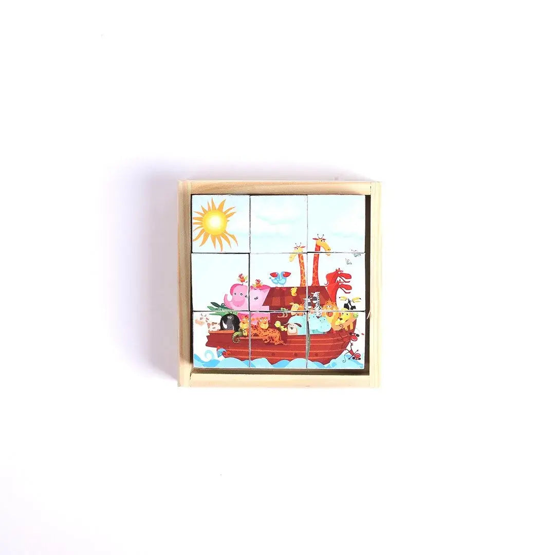 Puzzle Bible History 6 Wood Blocks