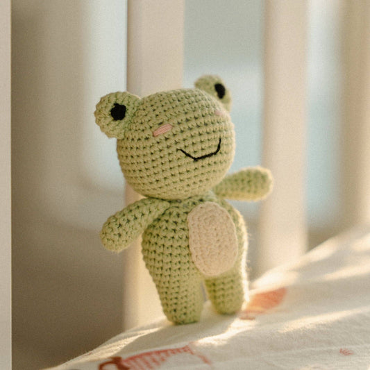 Georgie the Groggy Froggy - Bitsy Crochet Animal