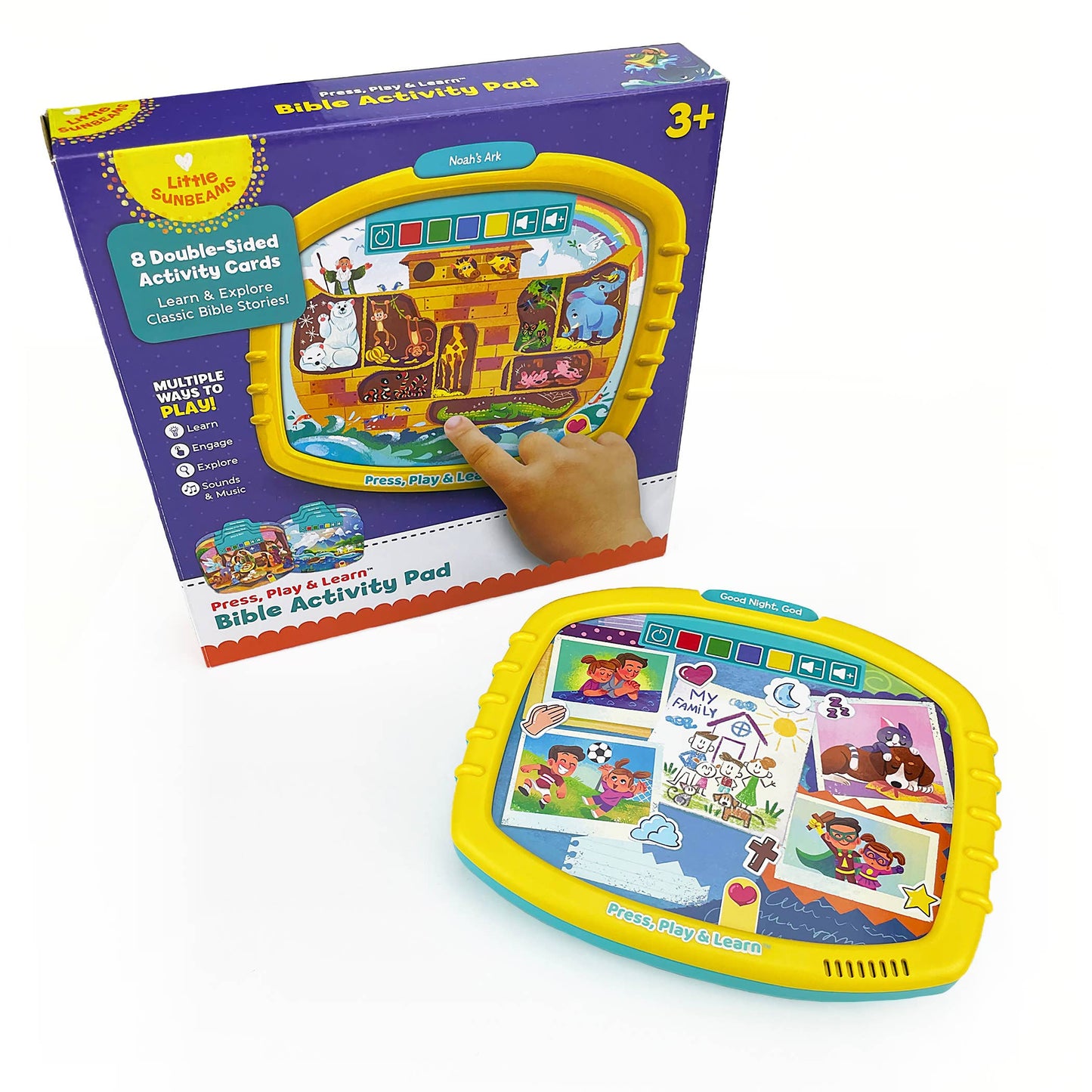 Bible Stories Early Learning Activity Pad