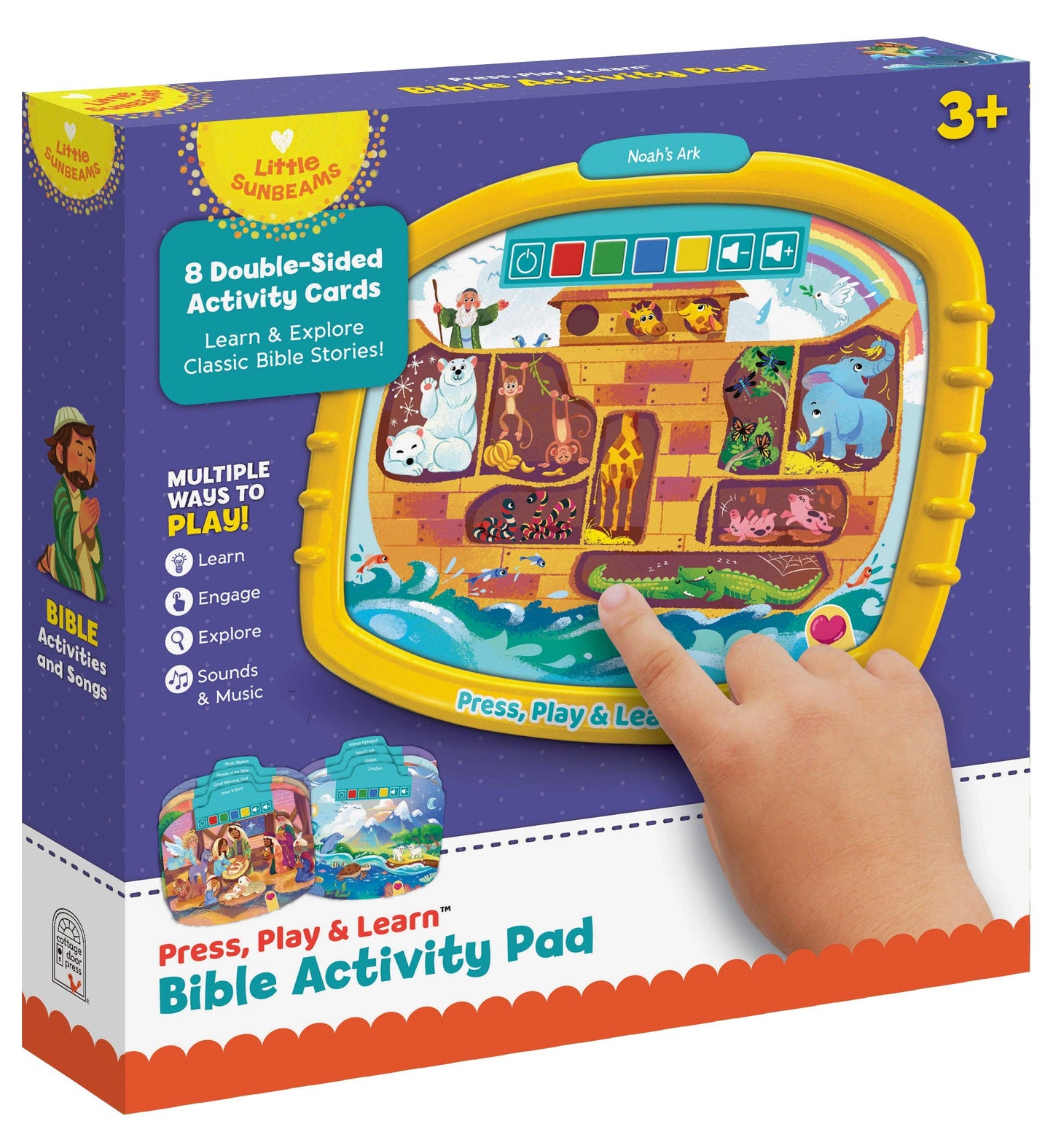 Bible Stories Early Learning Activity Pad