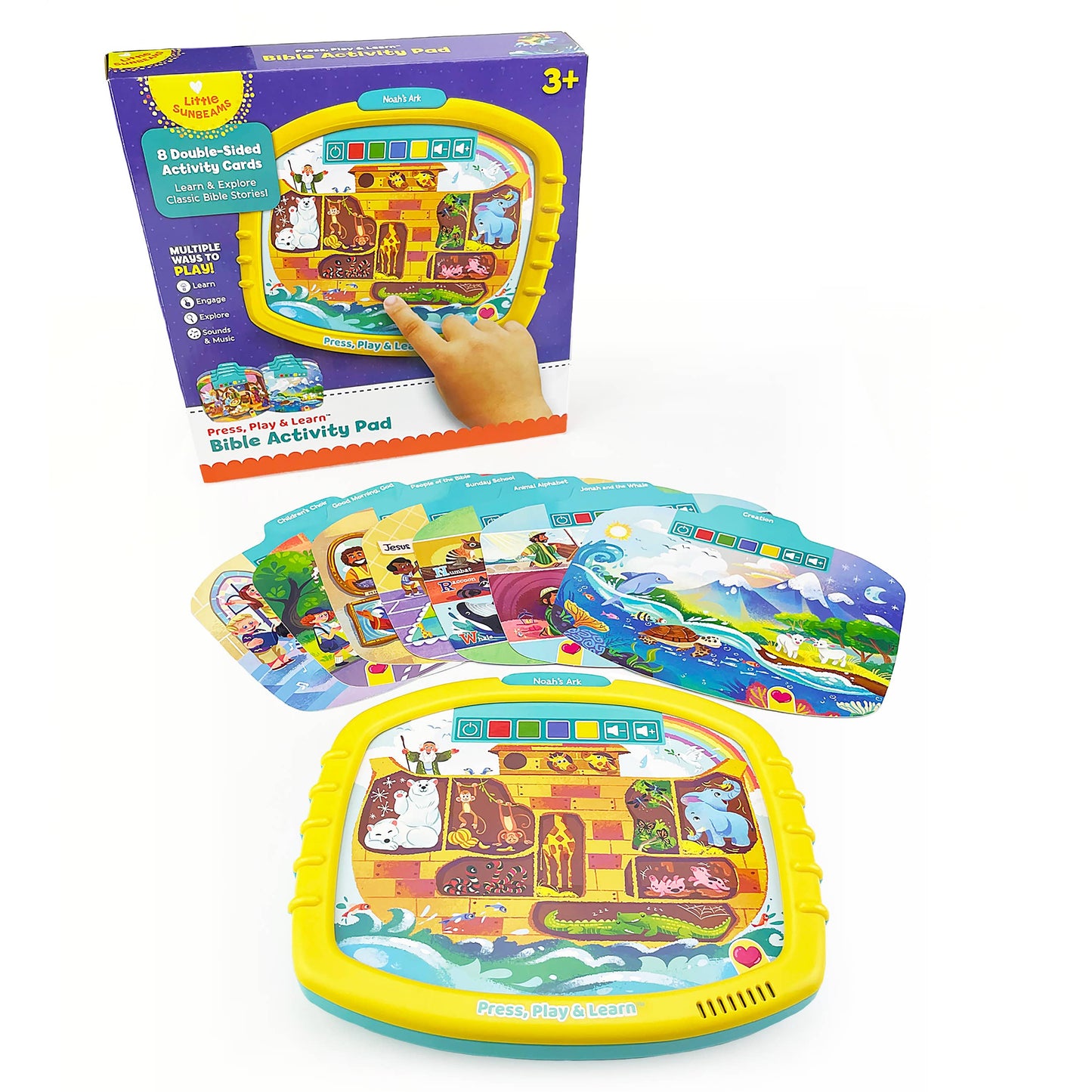 Bible Stories Early Learning Activity Pad