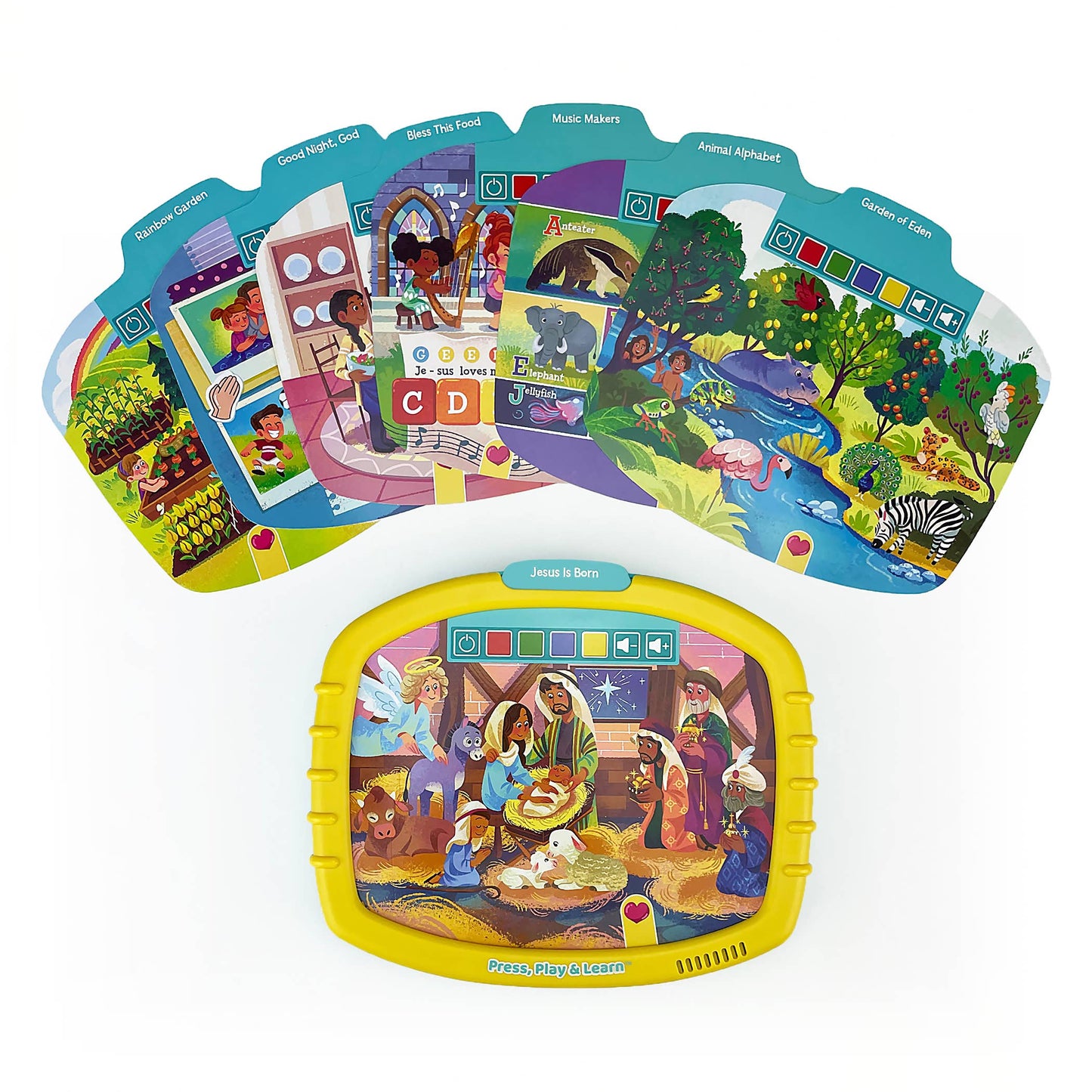 Bible Stories Early Learning Activity Pad