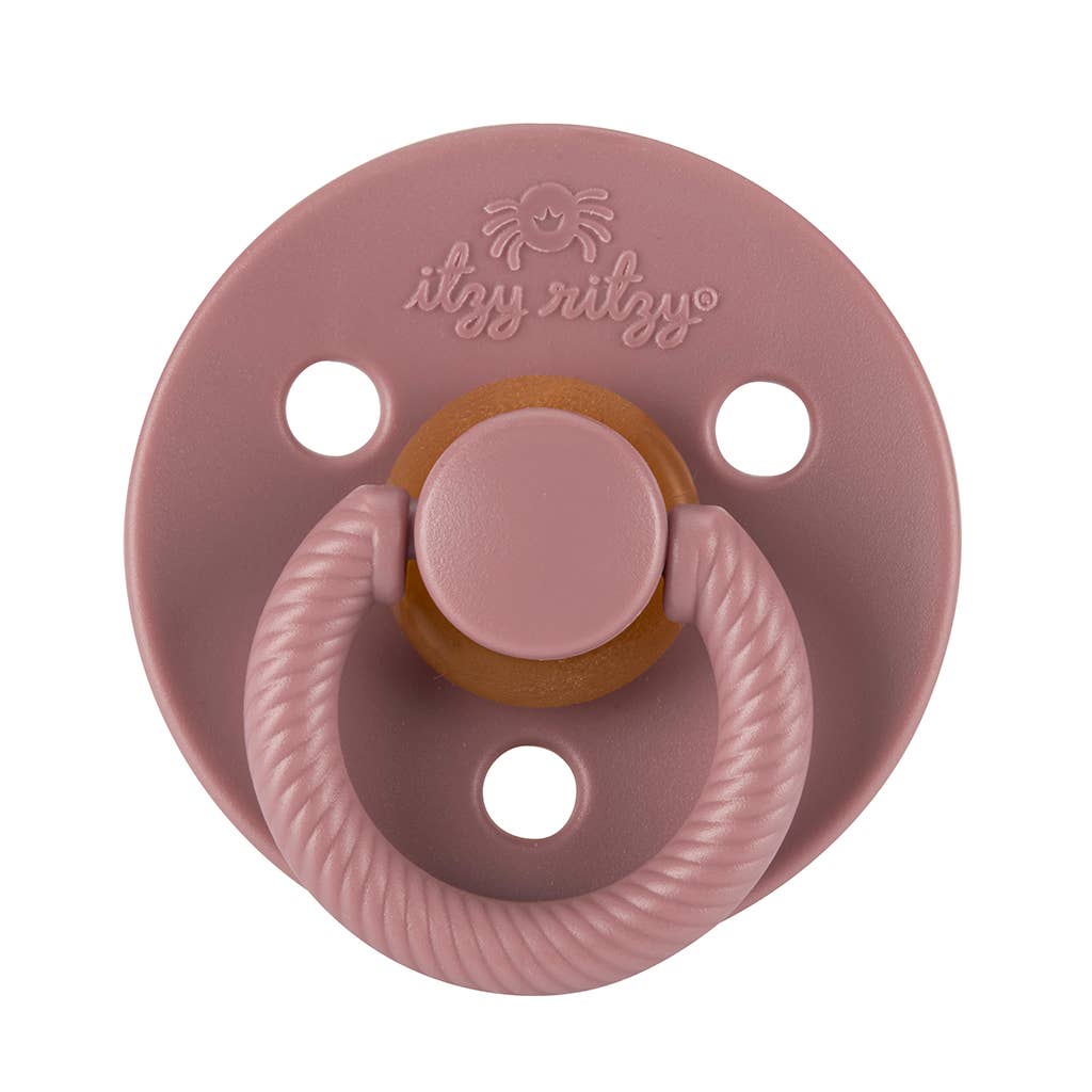 Itzy Soother™ Natural Rubber Paci Sets: Harbor + Coast