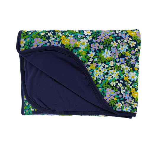 Breezy Floral Bamboo Blanket