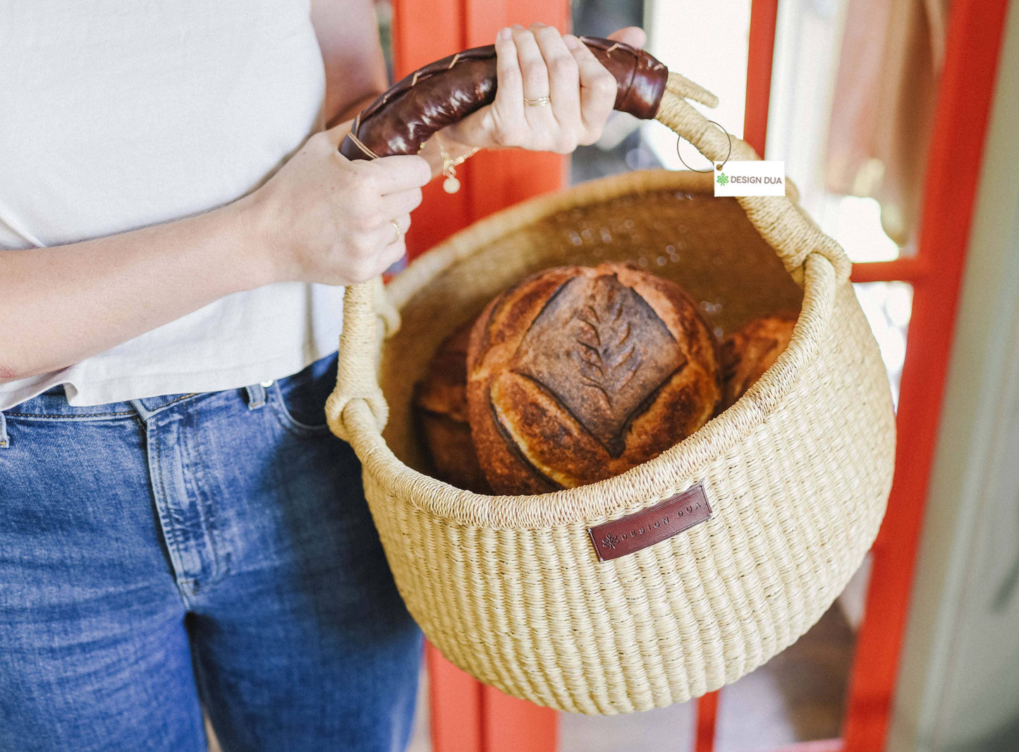 Traditional Market Basket: Tan