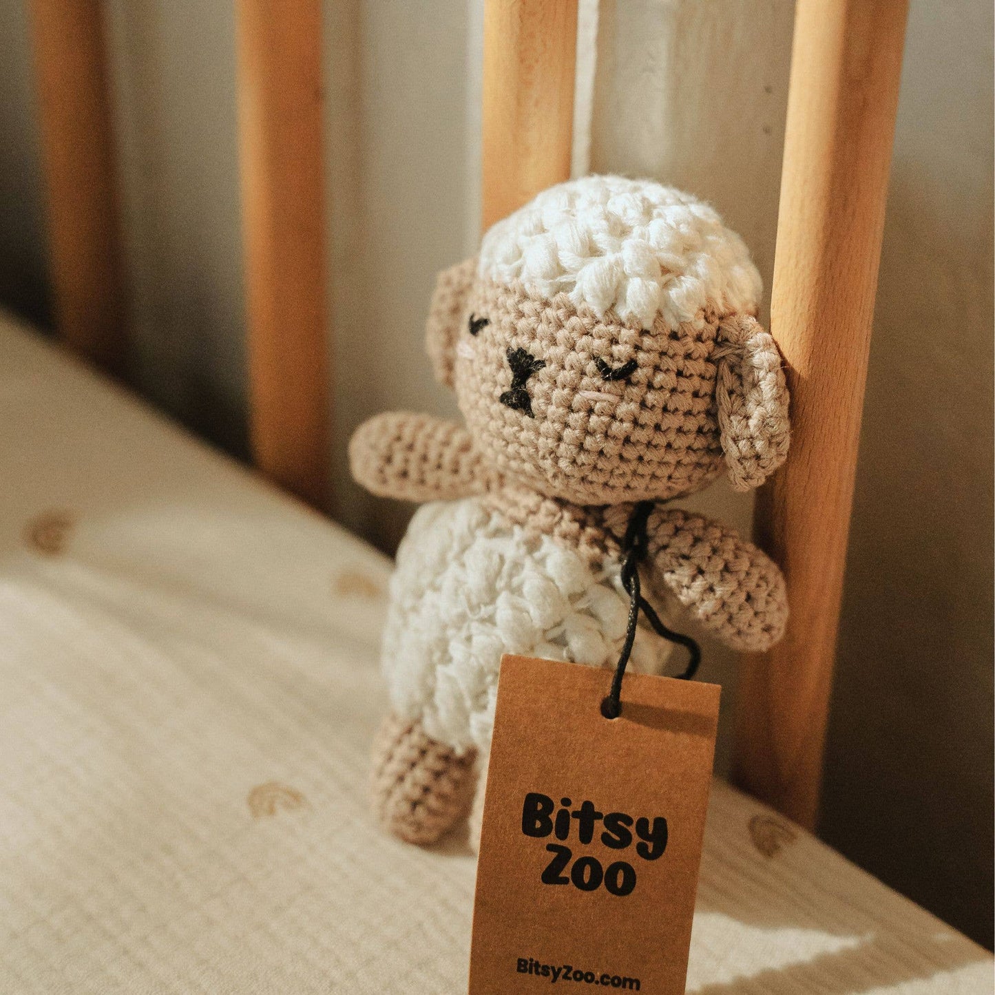 Sophie the Sleepy Sheepy - Bitsy Crochet Animal