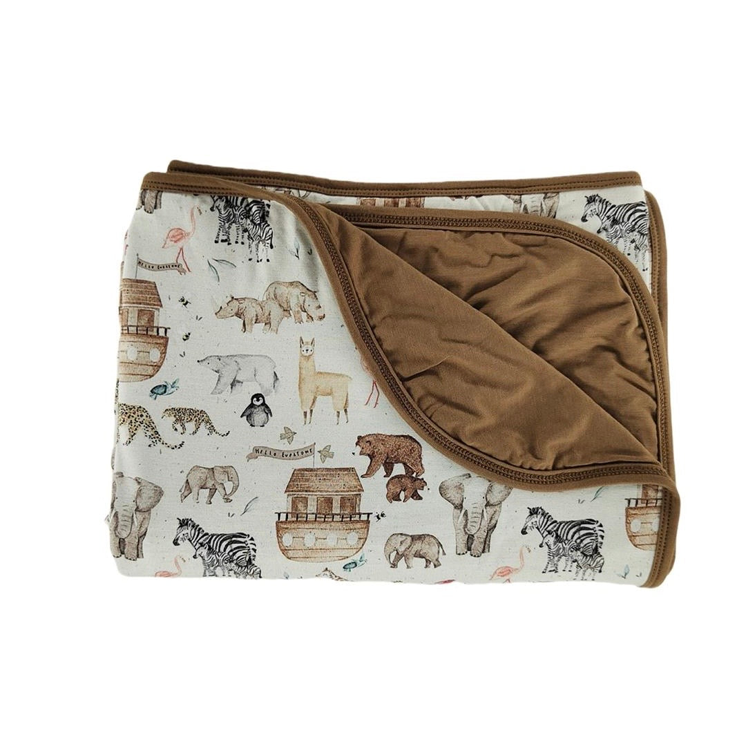 Noah's Ark Bamboo Blanket