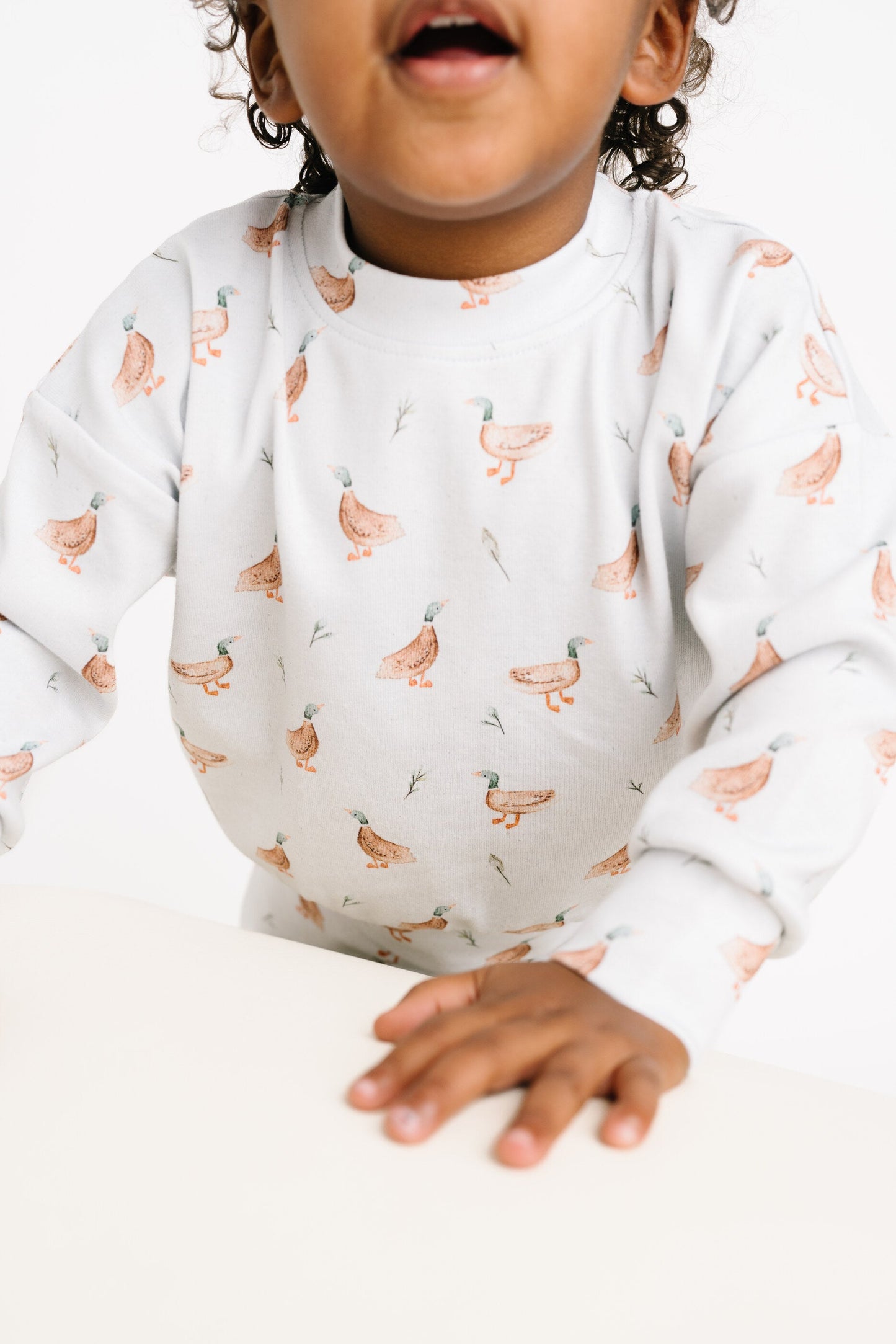 Puddle Ducks Crewneck Set