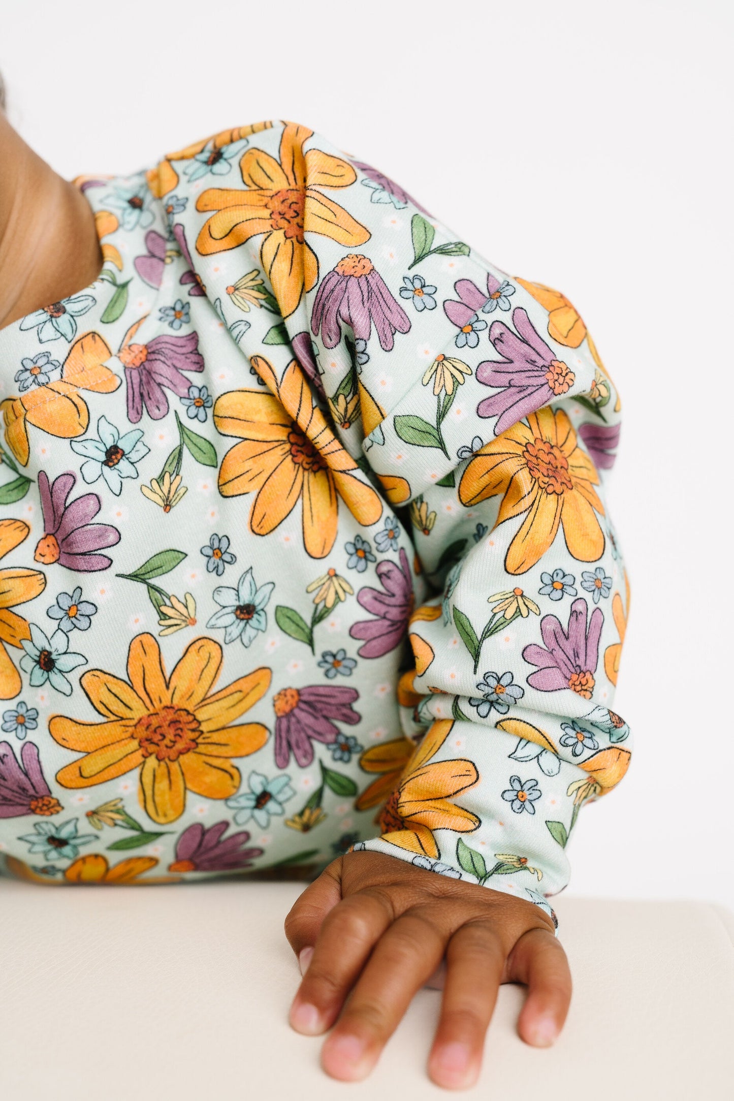 Laura Mae Floral Crewneck Set