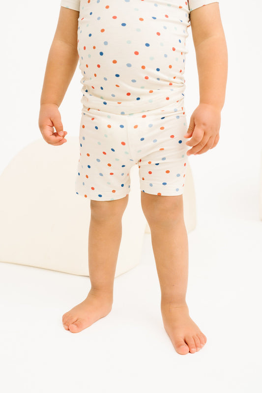 Patriotic Bamboo Shorts Set