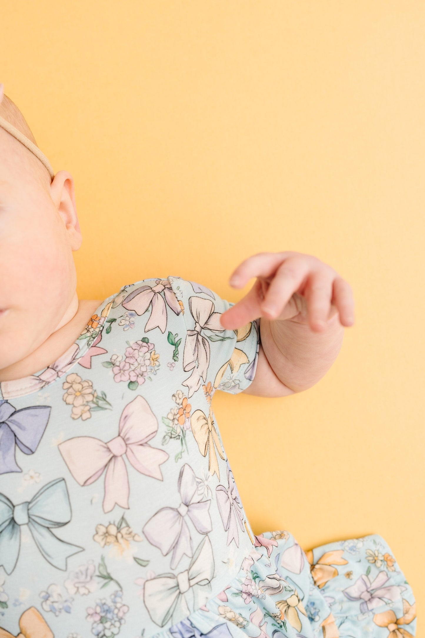 Spring Bows Bodysuit Dress