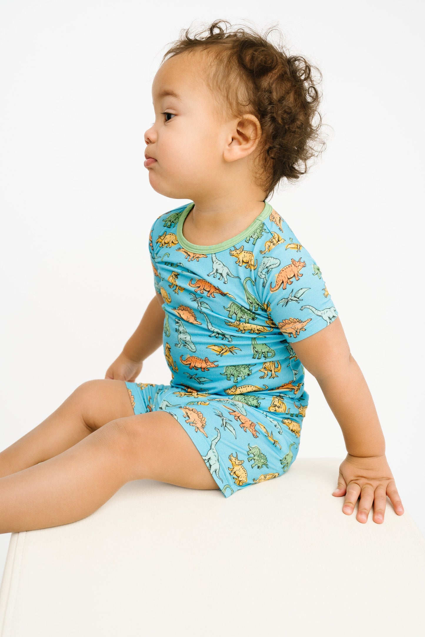 Dino Land Bamboo Shorts Set