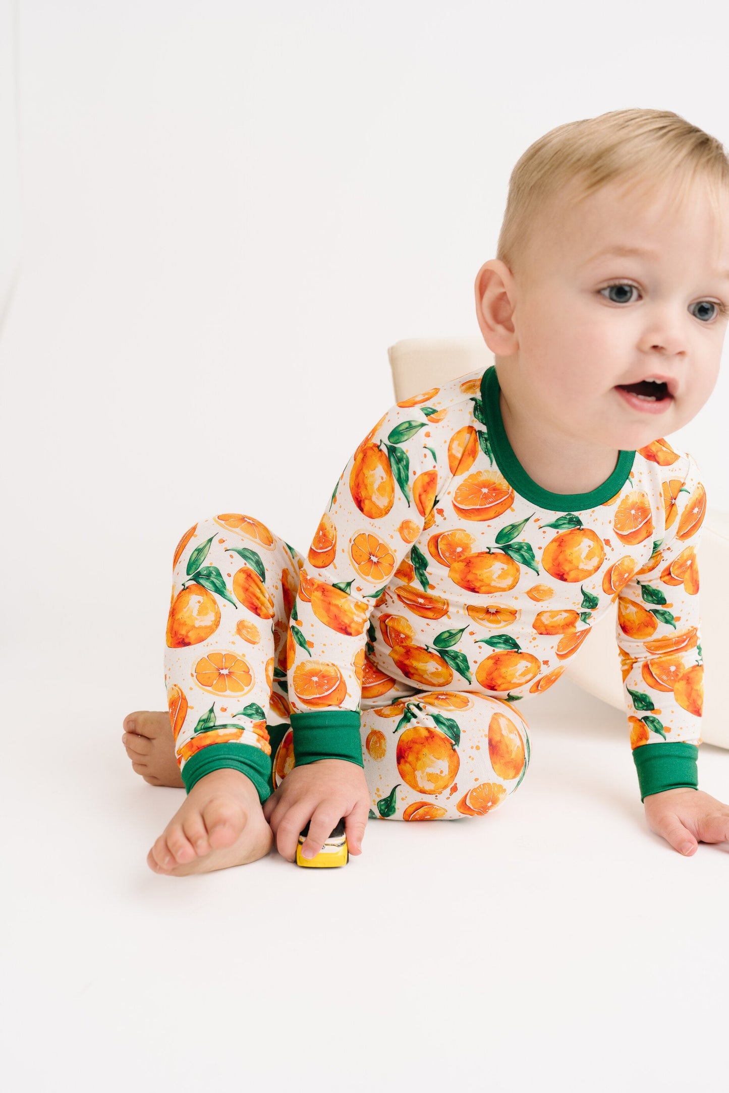 Orange Splash Bamboo Set