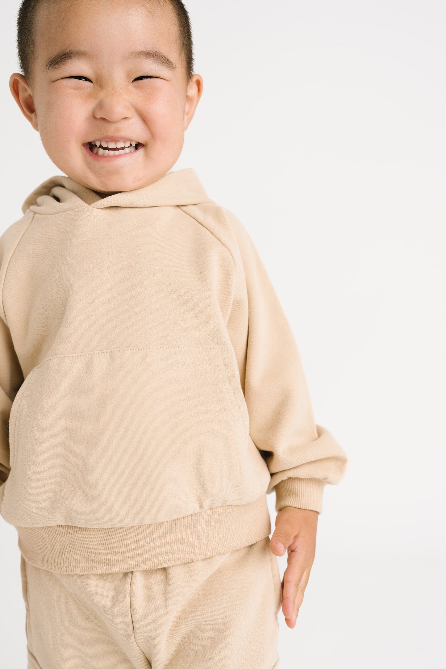 Camel Cargo Hoodie Set