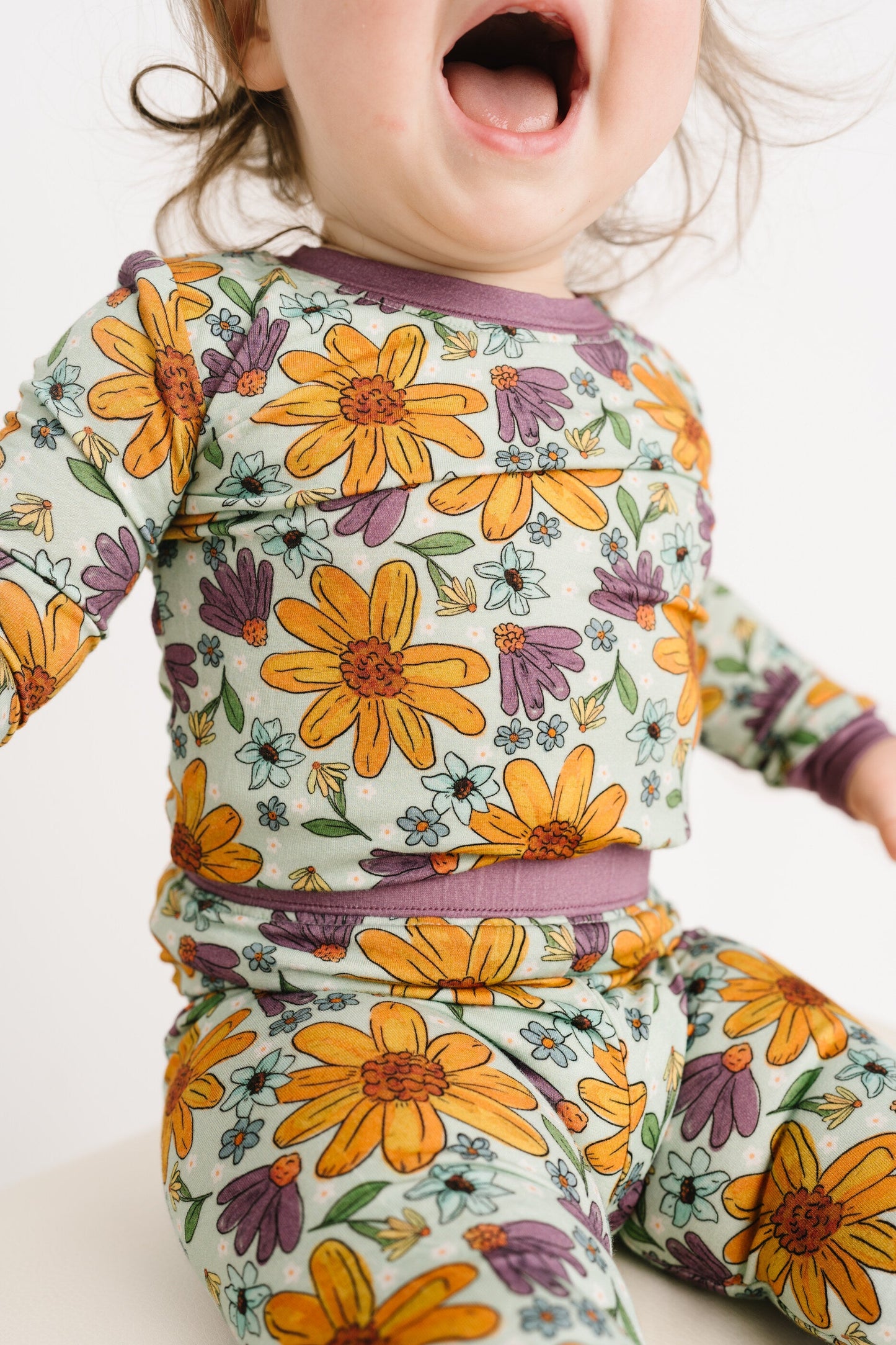 Laura Mae Floral Bamboo Set