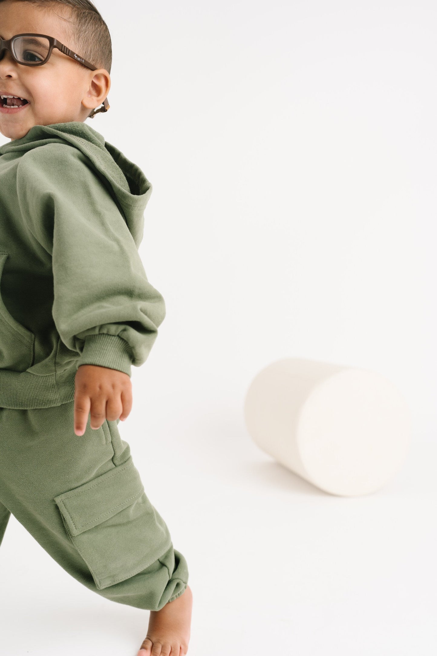 Forest Cargo Hoodie Set