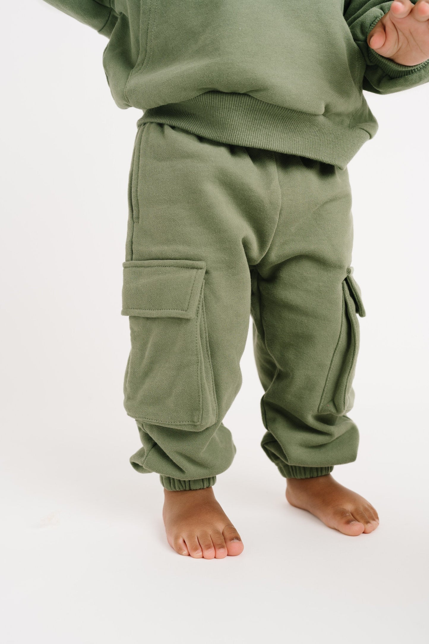 Forest Cargo Hoodie Set