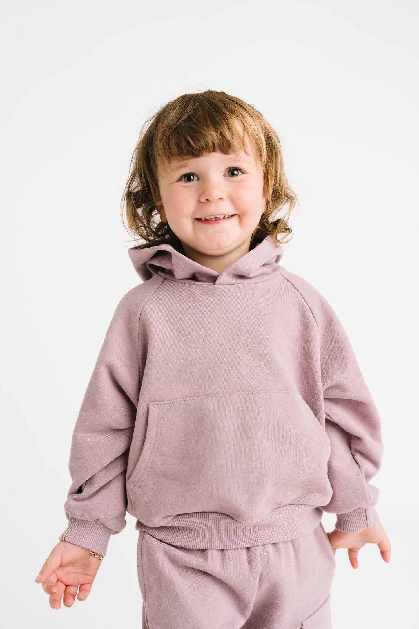 Violet Cargo Hoodie Set