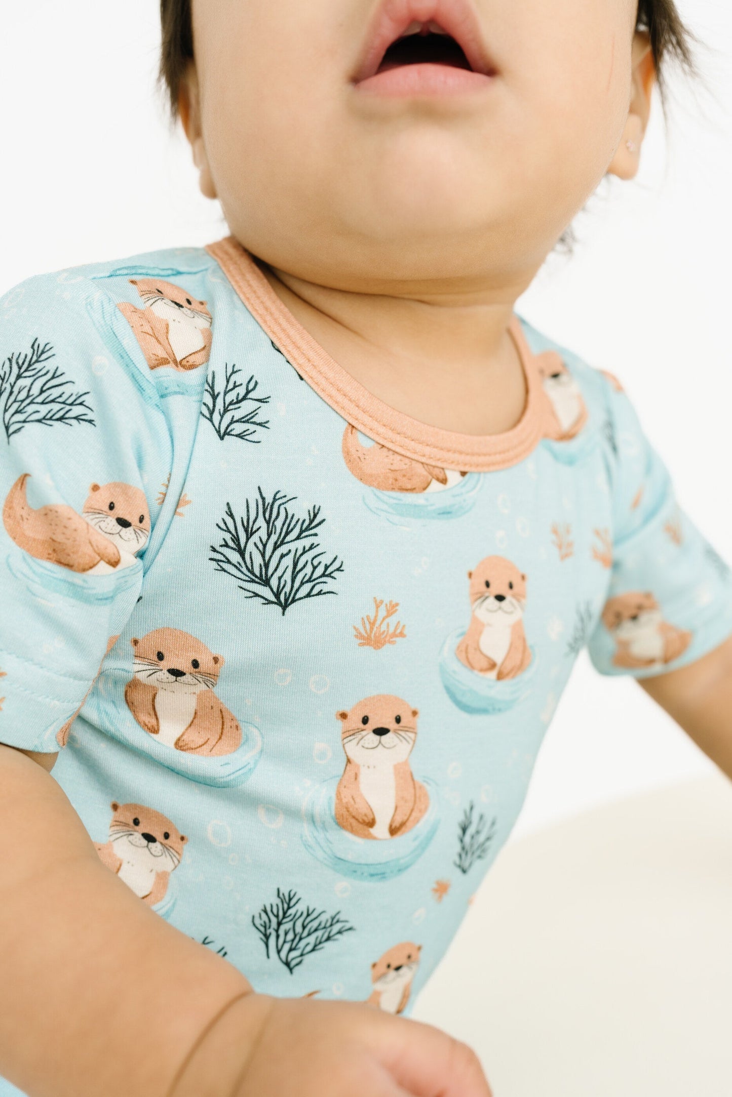 Otter Splash Short Sleeve Bamboo Set