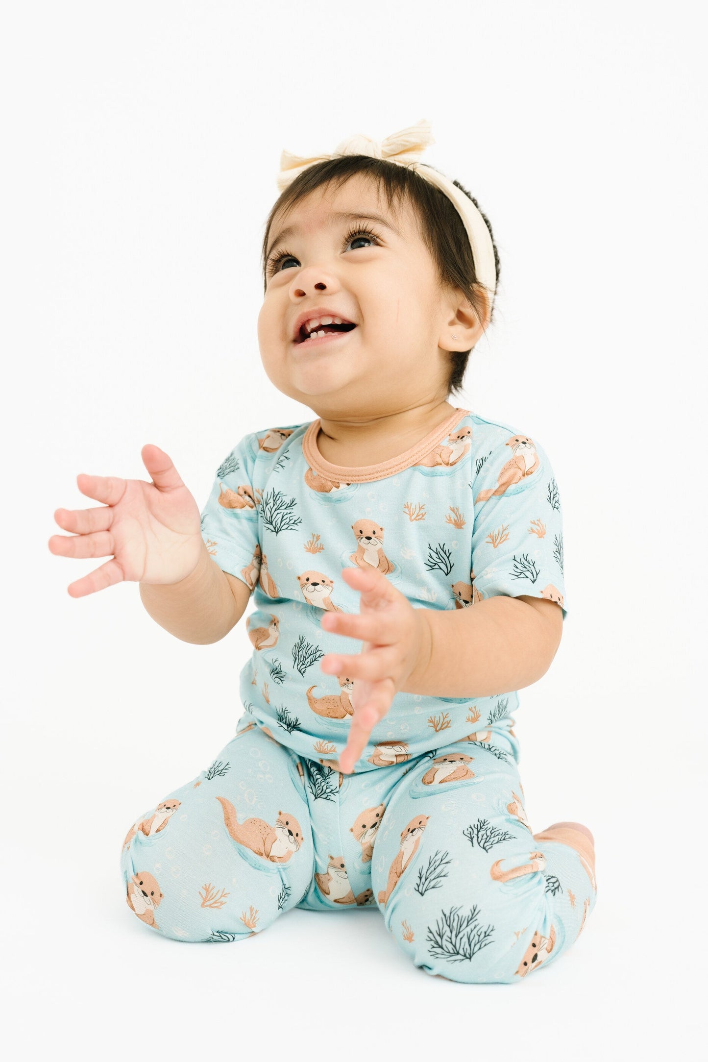 Otter Splash Short Sleeve Bamboo Set