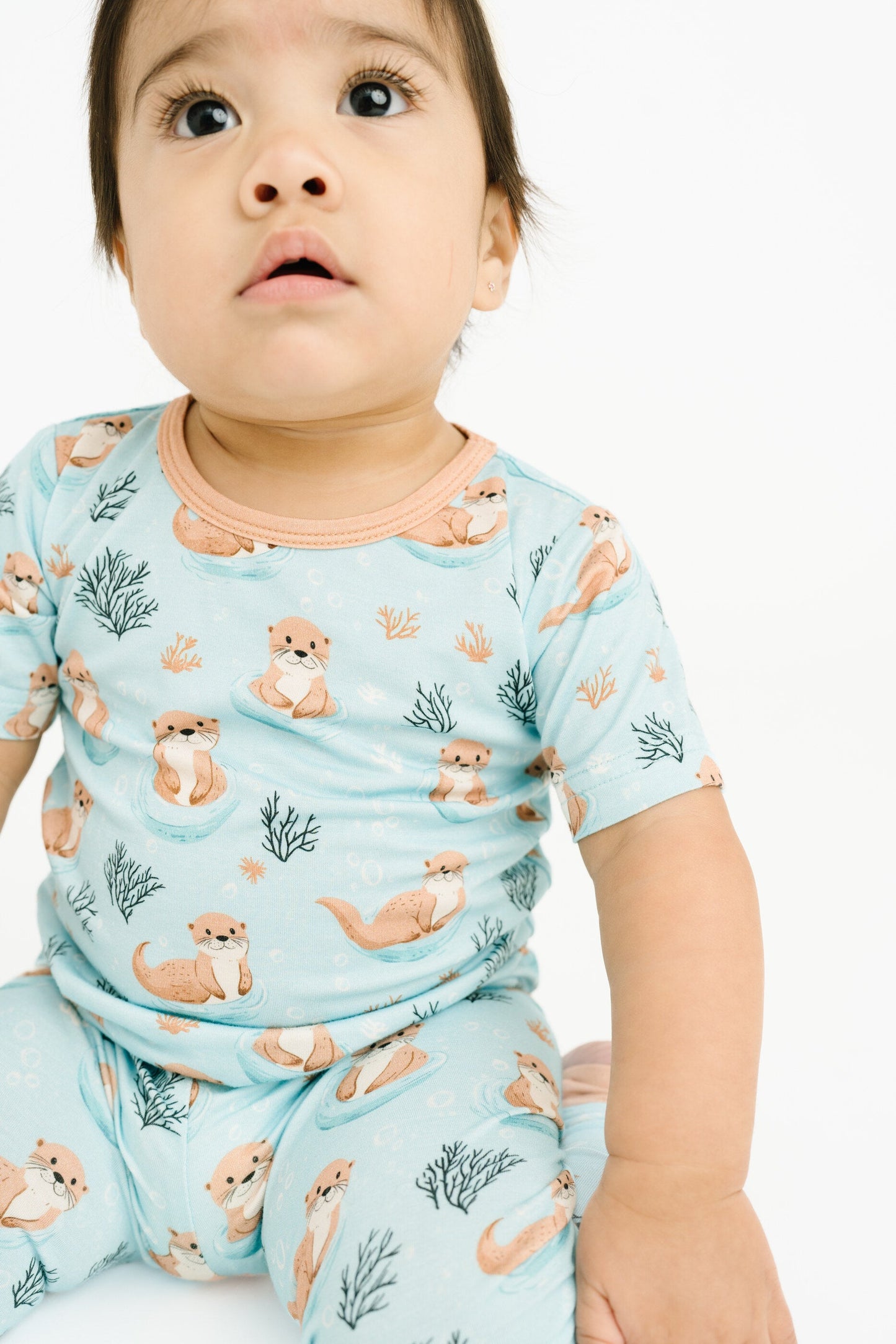 Otter Splash Short Sleeve Bamboo Set