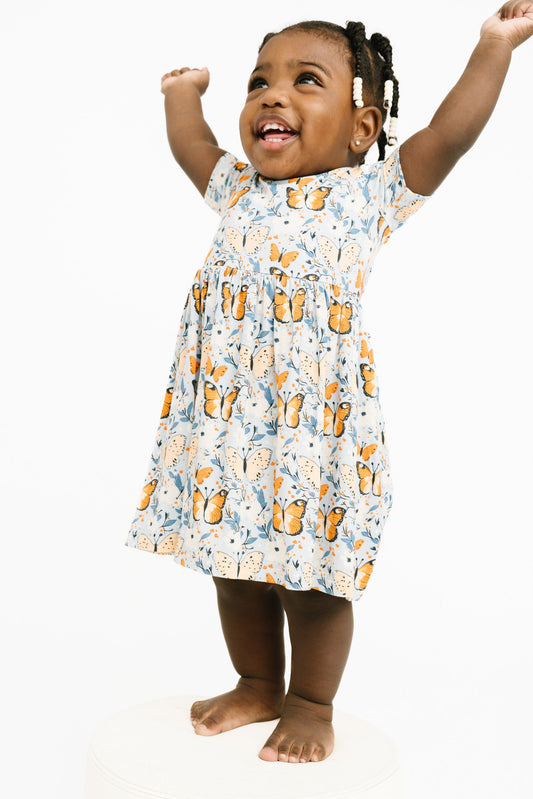 Breezy Butterflies Bamboo Dress