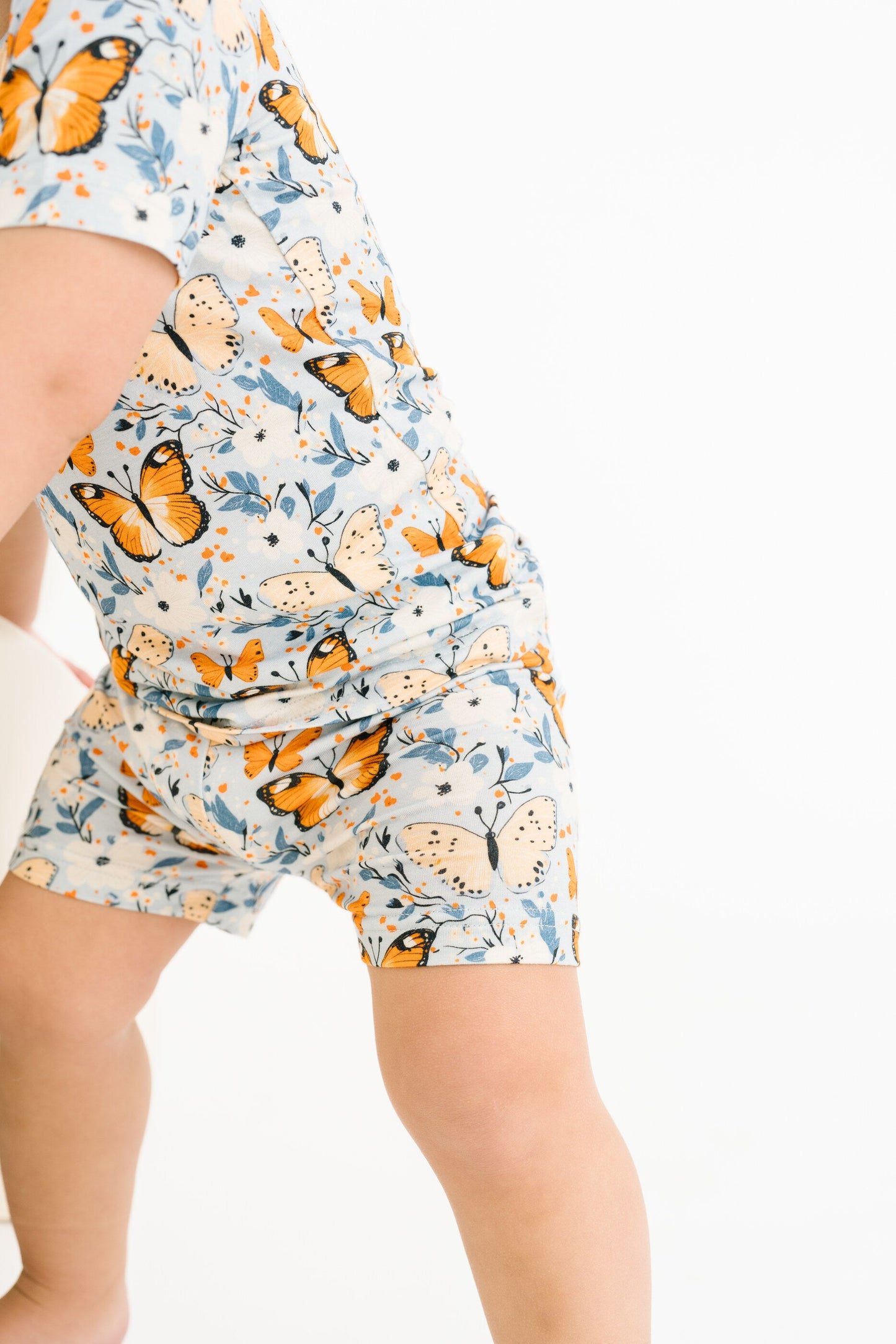 Breezy Butterflies Bamboo Shorts Set