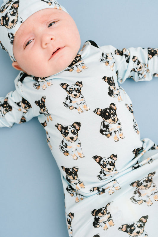 Blue Heeler Sleep Gown Set