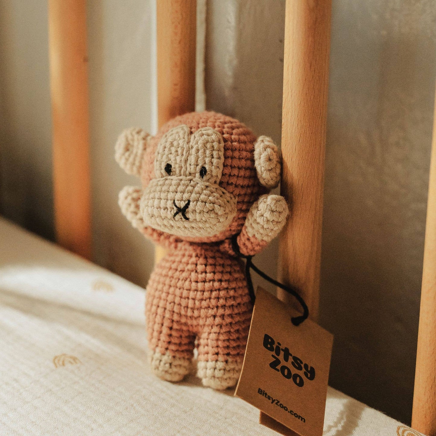 Charlie the Chunky Monkey - Bitsy Crochet Animal