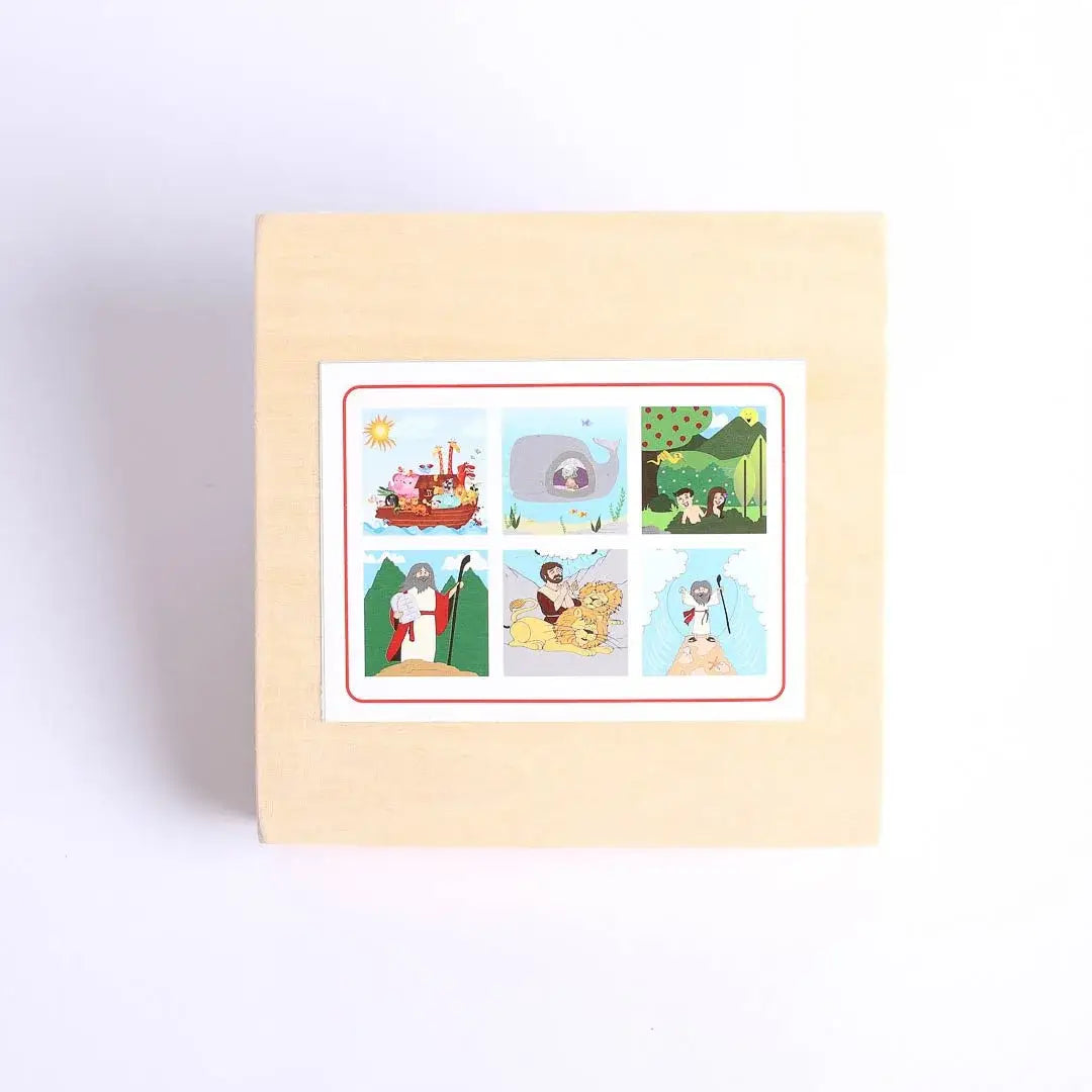 Puzzle Bible History 6 Wood Blocks