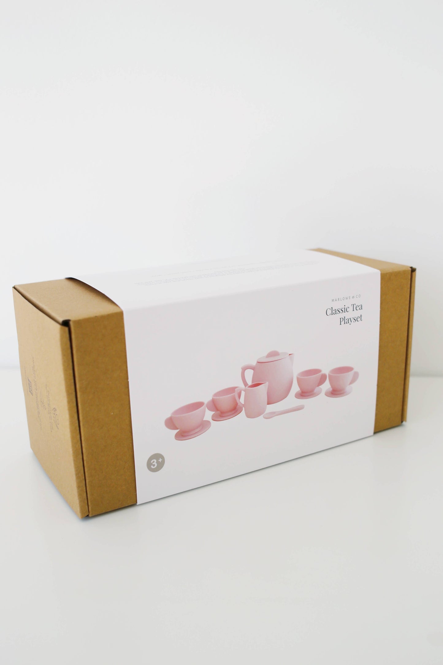 Primrose Pink Silicone Tea Play Set