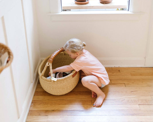 Traditional Market Basket: Tan